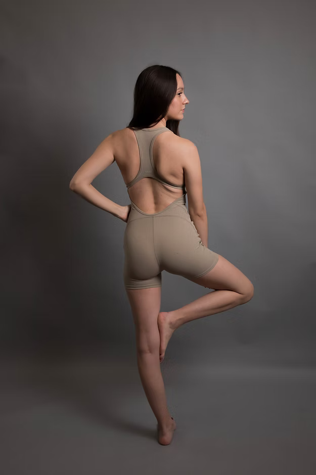 Oblique Onepiece - Capuccino